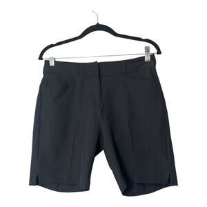 adidas Womens Golf Shorts Black Size 6 Stretchy Inseam 6.5'  HA3399